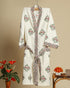 Buta Print Waffle Cotton Bathrobe (BROB11)